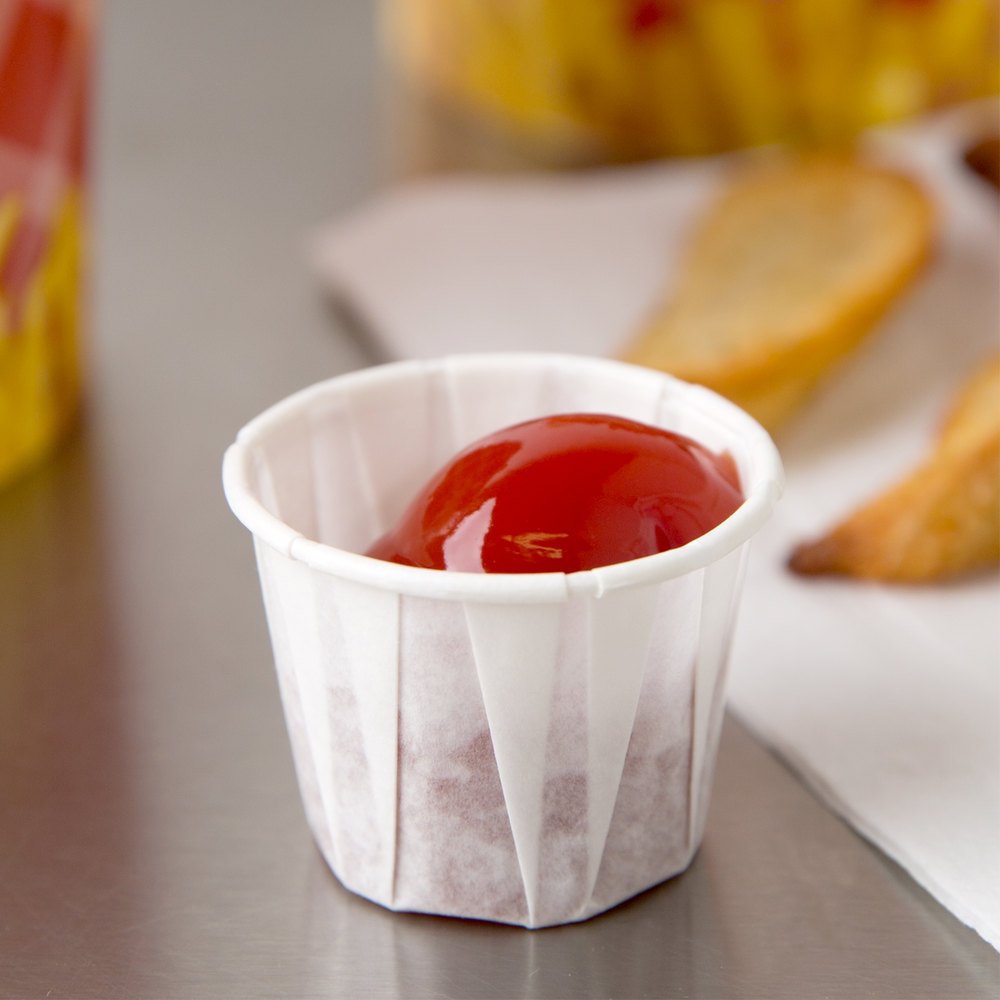 SOLO Paper Medicine Cups - 3/4 oz., Box of 250