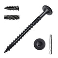 Wood Screws #14 x 3 Inch, Deck Screws 50Pcs, Heavy-Duty Outdoor Screws Assortment Fastener Kit, Rust Resistant epoxy Coated, T30 Star Bit (#14 x 3)