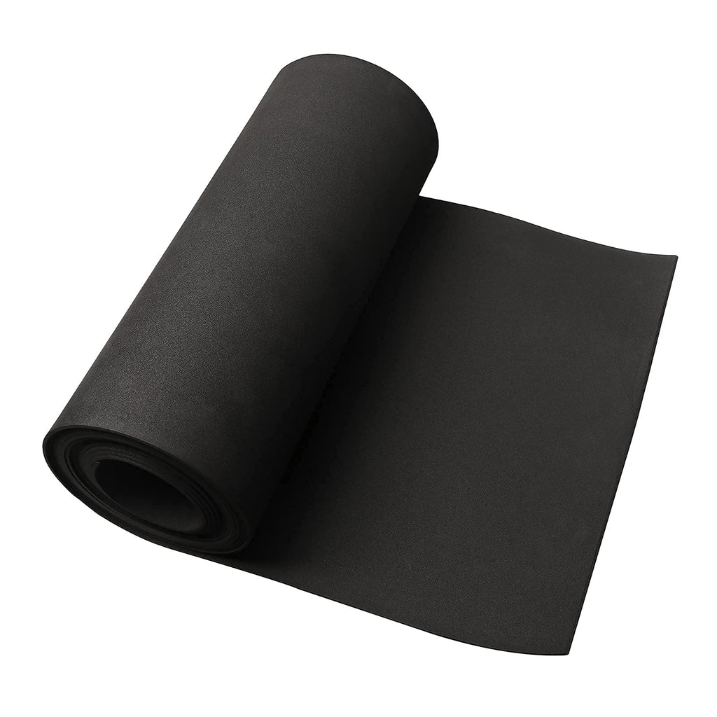 EMENTOL Tool Box Liner, Professional Drawer Liner, Tool Box Mat, 16 ft x 16", Drawer Liner for Tool Box Organizer, Non-Slip, Black