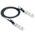 10GTEK SFP+ DAC Twinax Cable, 10G SFP+ to SFP+ Direct Attach Copper Patch Passive Cable for Cisco SFP-H10GB-CU1M, Ubiquiti UniFi UC-DAC-SFP+, Meraki, Mikrotik, Netgear, D-Link and More, 1-Meter(3.3ft)