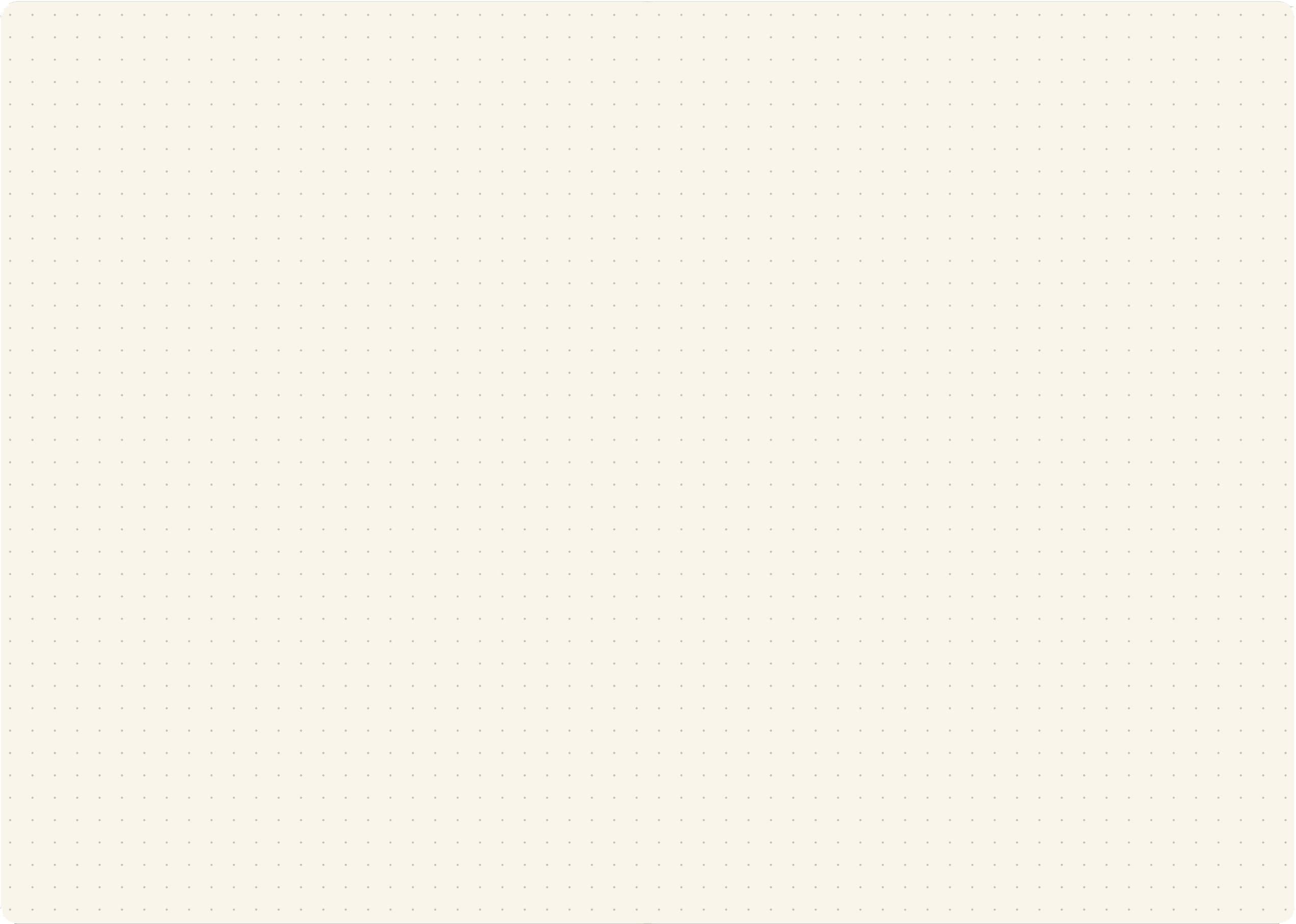 Essentials Large Black Dot Matrix Notebook (Diary, Journal)