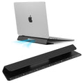 Psitek Laptop Cooling Stand Aluminium- Improved Cooling, Ergonomics, Stability, and Versatility - Compatible with MacBook and All Laptop, with Ruler