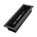 Inte-Grates Drop-In Matching Floor Register - 3x10 Inch Floor Vent Cover, Fits 3"x10" Floor Vent Opening, Matching Flooring Insert Tray, Airflow Control Lever, Textured Black (IGFPD310-BLK)