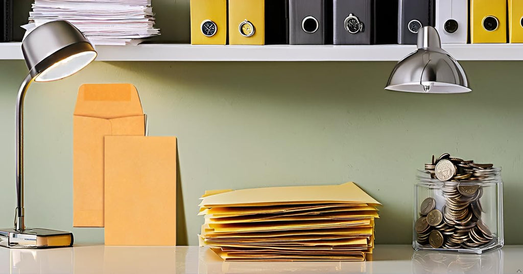Packpal Seed Envelopes, 500 Pack Brown Coin Envelopes for Gifts and Money Saving, Mini Small Envelopes 2-1/4 x 3-1/2