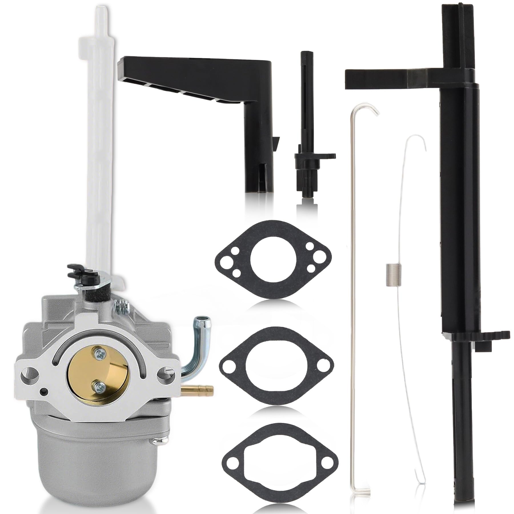 Carburetor fit for Briggs & Stratton Snowblower Replaces # 796122 794593 793161 696737 Compatible 20A114 20A414 20M114 20M107 Engines