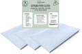 CANUCK DUCK® Cloth Streak Free Cloths - XL 16" x 16" White - Cleans with Water (Pack of 3)