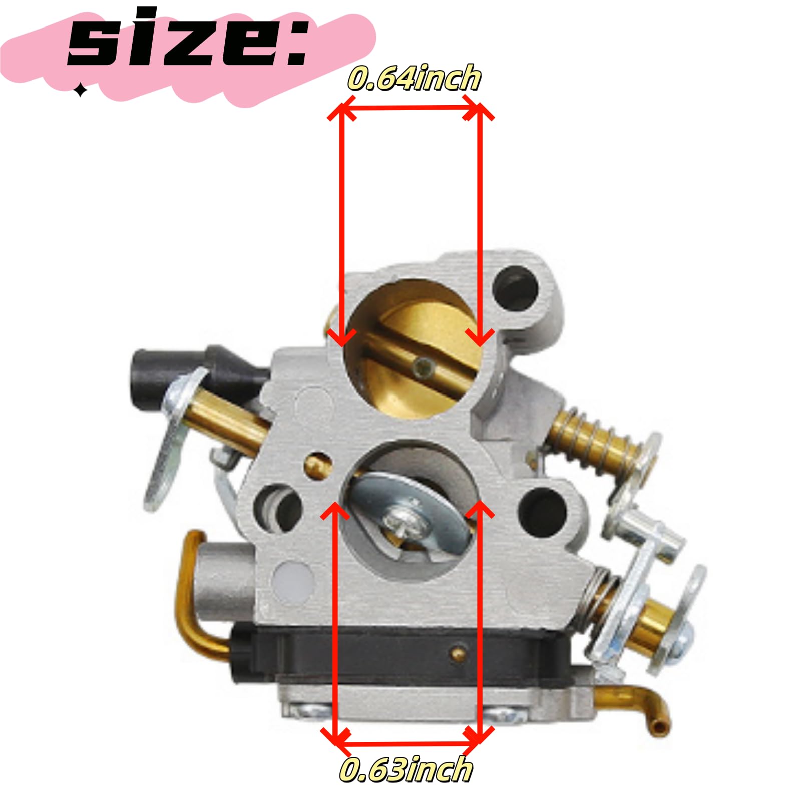 574719402 545072601 Carburetor Kits Fits for Husqvarna 235 235E 236 236E 240 240E 120 120E Chainsaw Parts for Jonsered CS2234 CS2234S CS2238 CS2238S Replaces Zama C1T-W33C CACE376