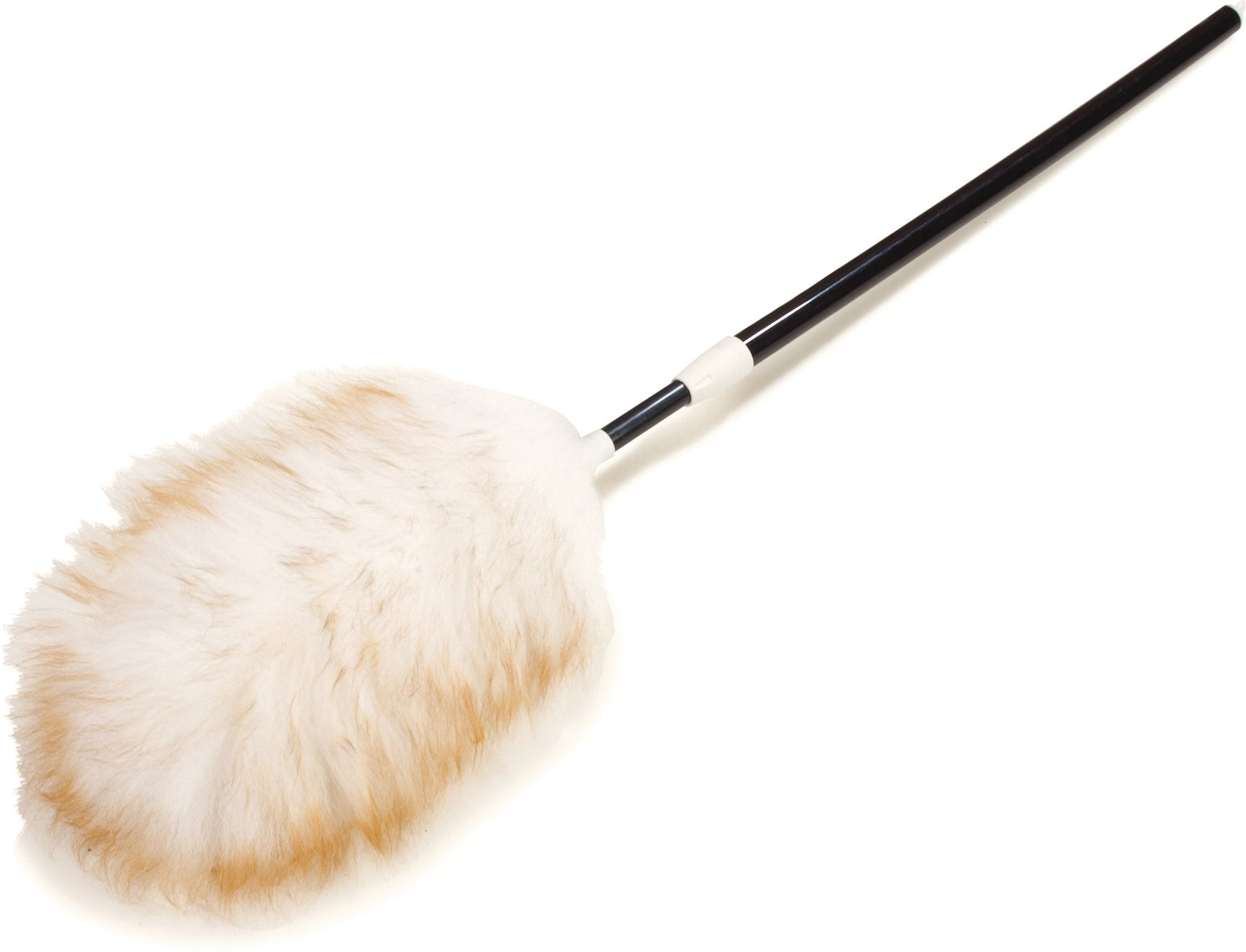 Carlisle 4573300 Flo-Pac Telescopic 100% Lambswool Duster, 1" H, 33" L, 4" W, Lambs Wool, 30" - 42"