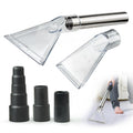 Universal Clear Vacuum Extraction Accessory with 1-1/4“,1-7/8” and 2-1/2” Adapter,Compatible with All Shop Vac Extractor,Wet Dry Vacuum Cleaner Attachments for Upholstery,Carpet Cleaning,Car Detailing