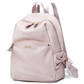 Stylish Backpack Purse for Women Girls Casual Travel Daypack Mini Backpack Handbag Nylon Bookbag (Pink)