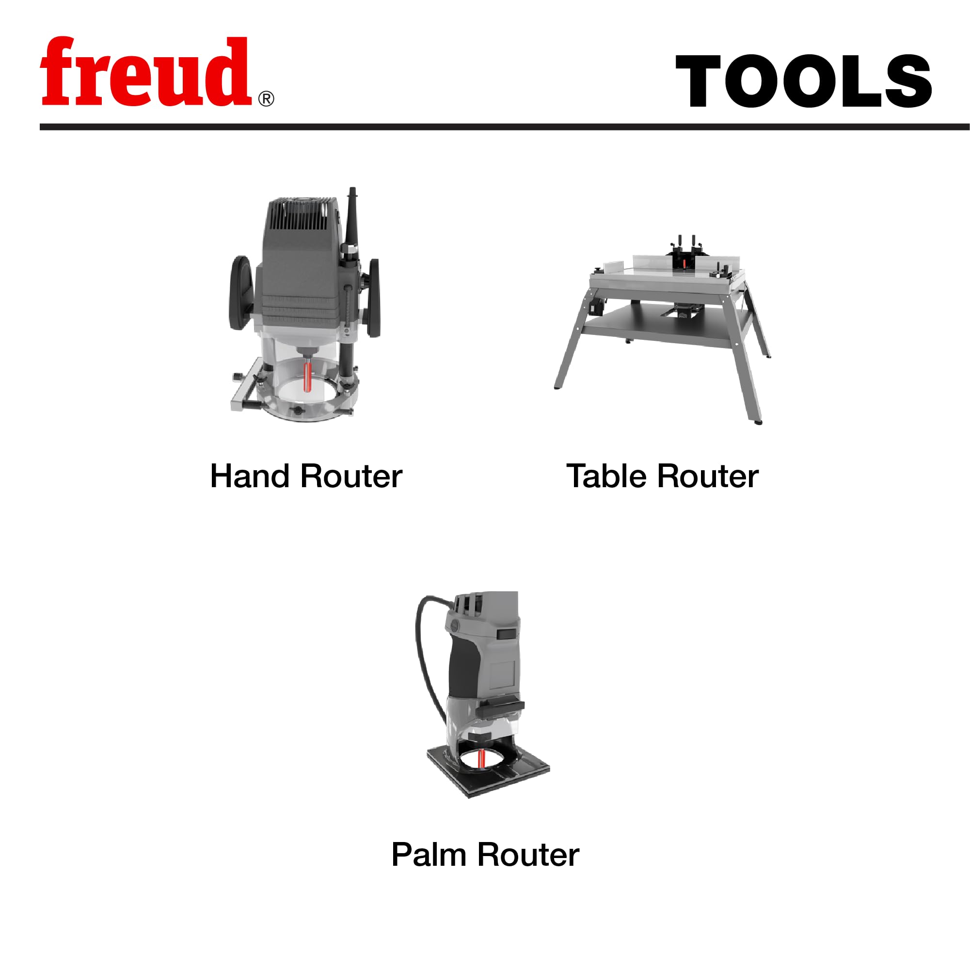 Freud 42-100 3/8-Inch Diameter 2-Flute Flush Trimming Router Bit with 1/4-Inch Shank, Multi