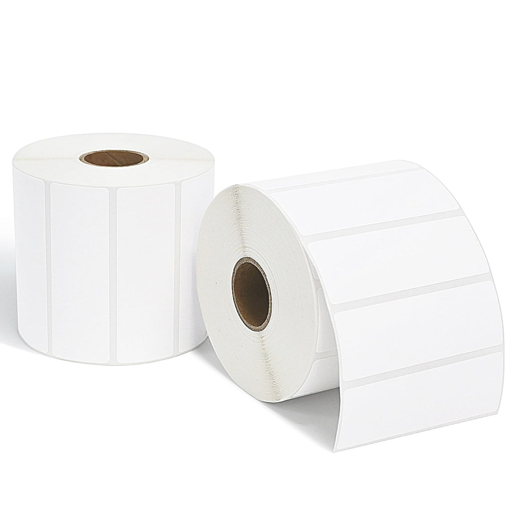 ESSENTIAL 3"x1" Direct Thermal Barcode Labels, Shipping Labels, Compatible with Arkscan & Zebra Label Printers, 1400 Labels of Roll (2 Rolls,2800 Labels)