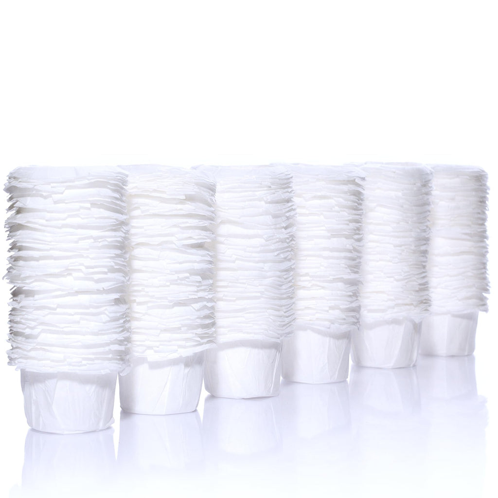GoodCups Disposable Paper Filters for Reusable K-Cup Pods – 300 Count, Biodegradable Coffee Filters for Keurig Brewers, Easy Cleanup & Smooth Taste