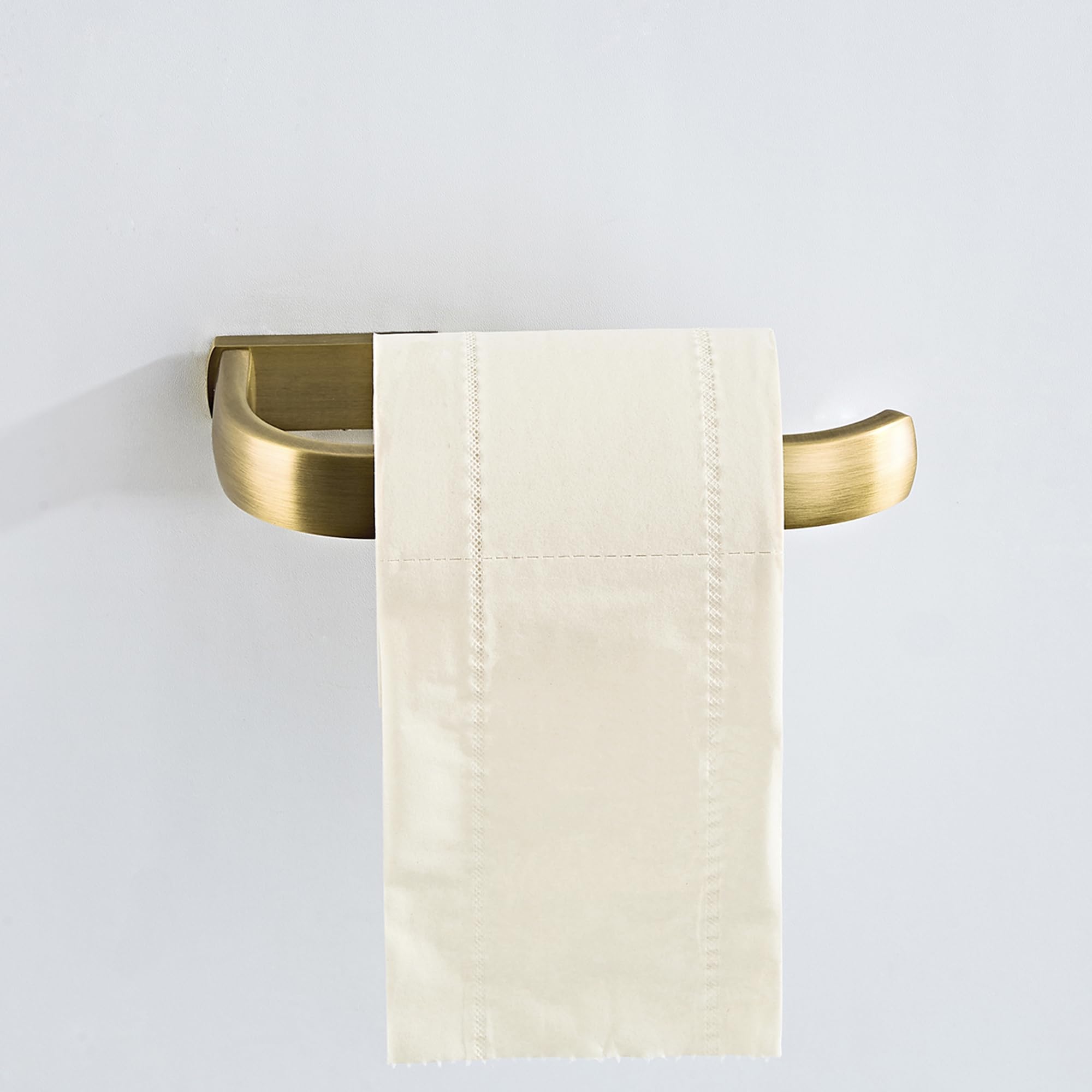 Flybath Toilet Paper Roll Holder Brass Antique Tissue Dispenser for Bathroom Wall Mounted, Brushed Bronze