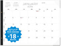 2026 Desk Calendar Large 22x17 – Desk Top Calendar 2026 with plastic cover
