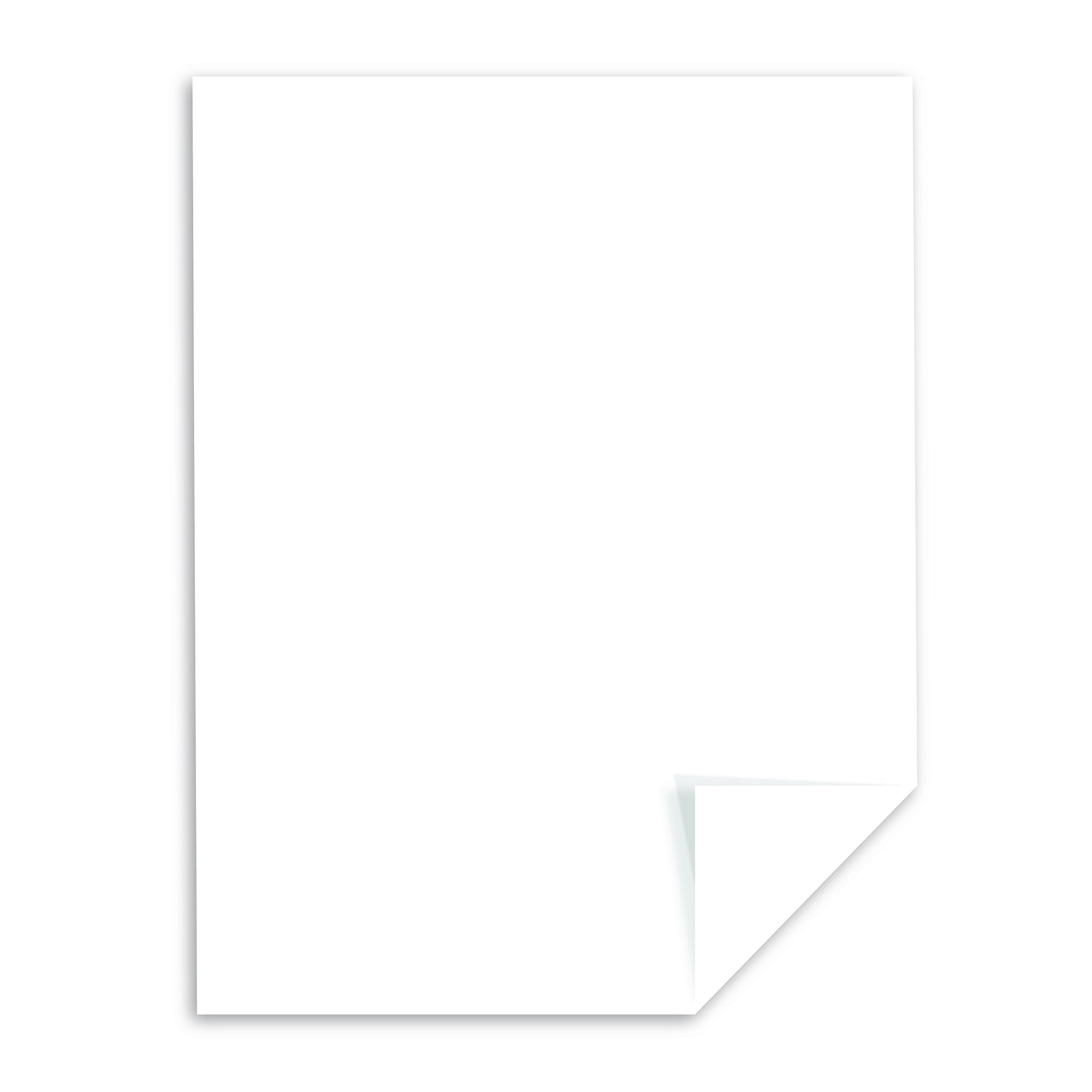 Neenah Exact Vellum Bristol, 67 lb, 8.5 x 11 Inches, 250 Sheets, White, 94 Brightness