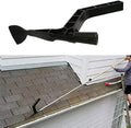 Roof Gutter Cleaning Tool With Threaded, Roof Drain Gutter Cleaner Spoon and Scoop, Ditch Leaf Cleaner for Garden Leaves Ditch Debris Villas Townhouses