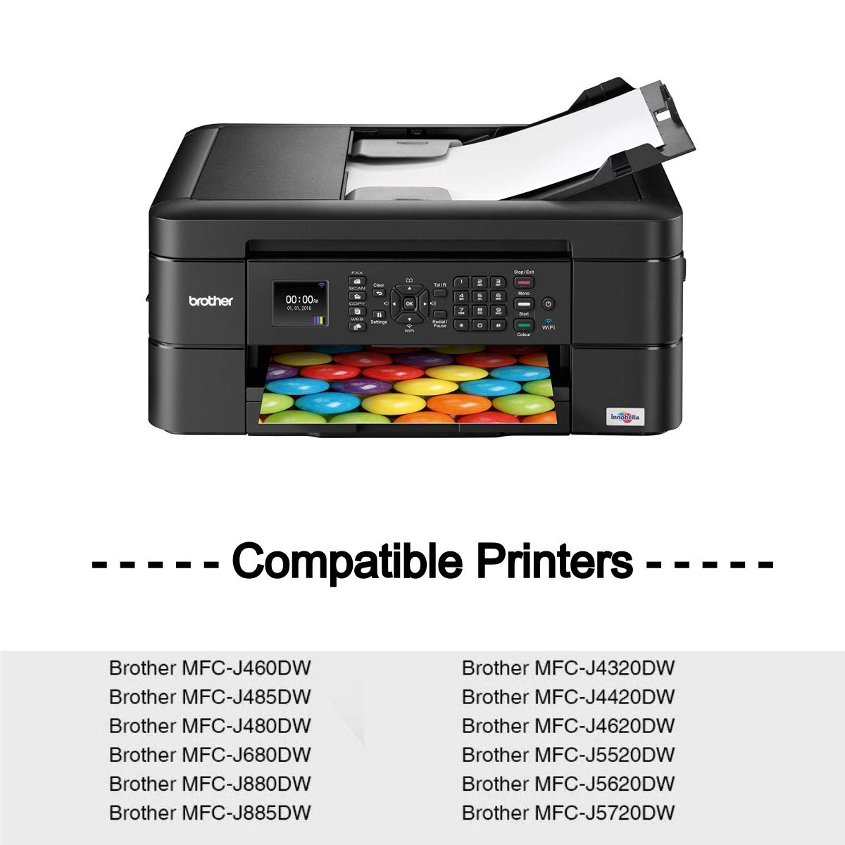 F Finders&CO Ink Cartridges Replacement for Brother LC203 LC201 LC201XL LC203XL Ink to Work with Brother MFC-J460DW J480DW J485DW J680DW J880DW J885DW MFC-J4320 J4620DW (4BK 2C 2M 2Y, 10 Pack)