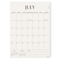 Jotsome Magnetic Calendar for Refrigerator 2026-2027, Monthly Fridge Calendar from July 2026 to December 2027 14x10 inch, Easy Organizing (Vertical)