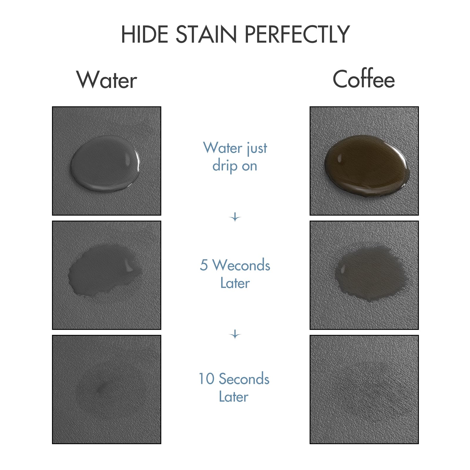 Drying Mat for Kitchen Countertops, Coffee Mat Hide Stain Rubber Backed Absorbent Dish Drying Mat