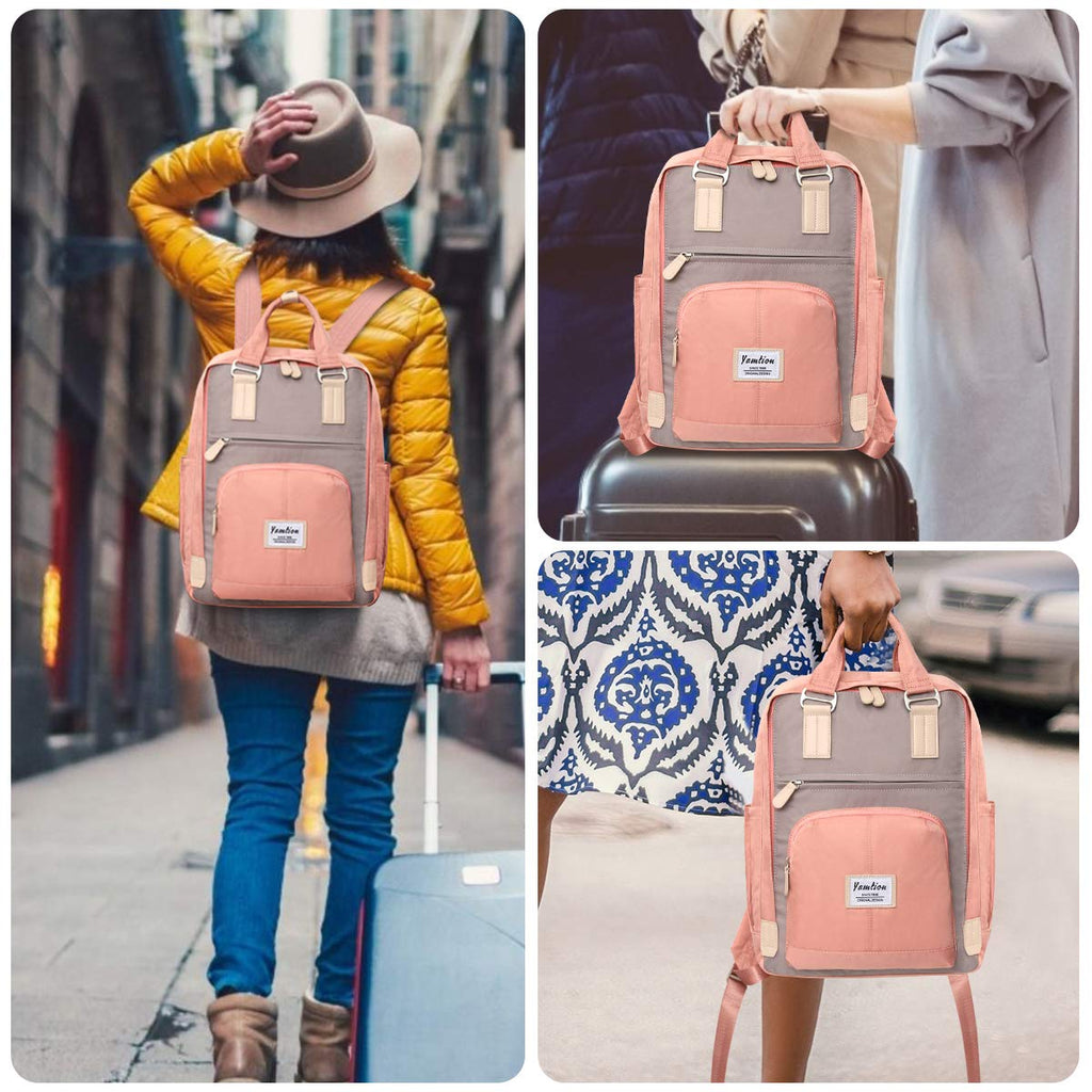 Backpack Women 15.6" School Backpack for Girls Schoolbag Student,Computer Backpack for Work Travel Business College,Bookbag for University for Teacher,Nurse