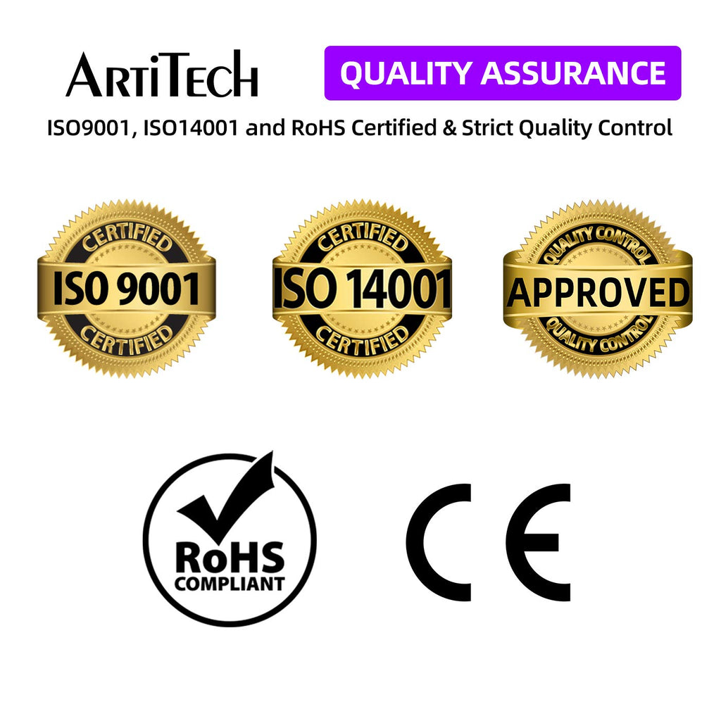 ARTITECH Replacement for Brother LC75 LC71 Ink Cartridge LC-71 LC-75 XL Ink Cartridges Work for Brother MFC J280W J825DW J430W J835DW J625DW J425W J6710DW J280W J6910DW J5910DW J6510DW J435W, 10-Pack