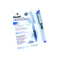 Pentel EnerGel Liquid Gel Rollerball Pen with Cap to Protect Pockets, Everyday Use, Office Supplies, School Supplies, 0.7mm Medium Point, Blue Ink, BL17-C, Box of 12