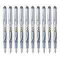 Pilot V Pen (Varsity) Disposable Fountain Pen, Fine Point, Black Ink, Value Set of 10