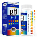 pH Test Strips 0-14: 200 Strips Universal Litmus Paper pH Test Strips for Liquid Testing & Water & Food and Soap Making, Get Highly Accurate Results in Seconds