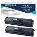 LCL Compatible Toner Cartridge for Samsung MLT-D111S (2-Pack,Black) for Samsung Xpress M2020 M2022 M2020W M2070W M2070FW M2026 M2026W SL-M2020 SL-M2020W SL-M2022W SL-M2070 SL-2070FW SL-2070W SL-M2070F