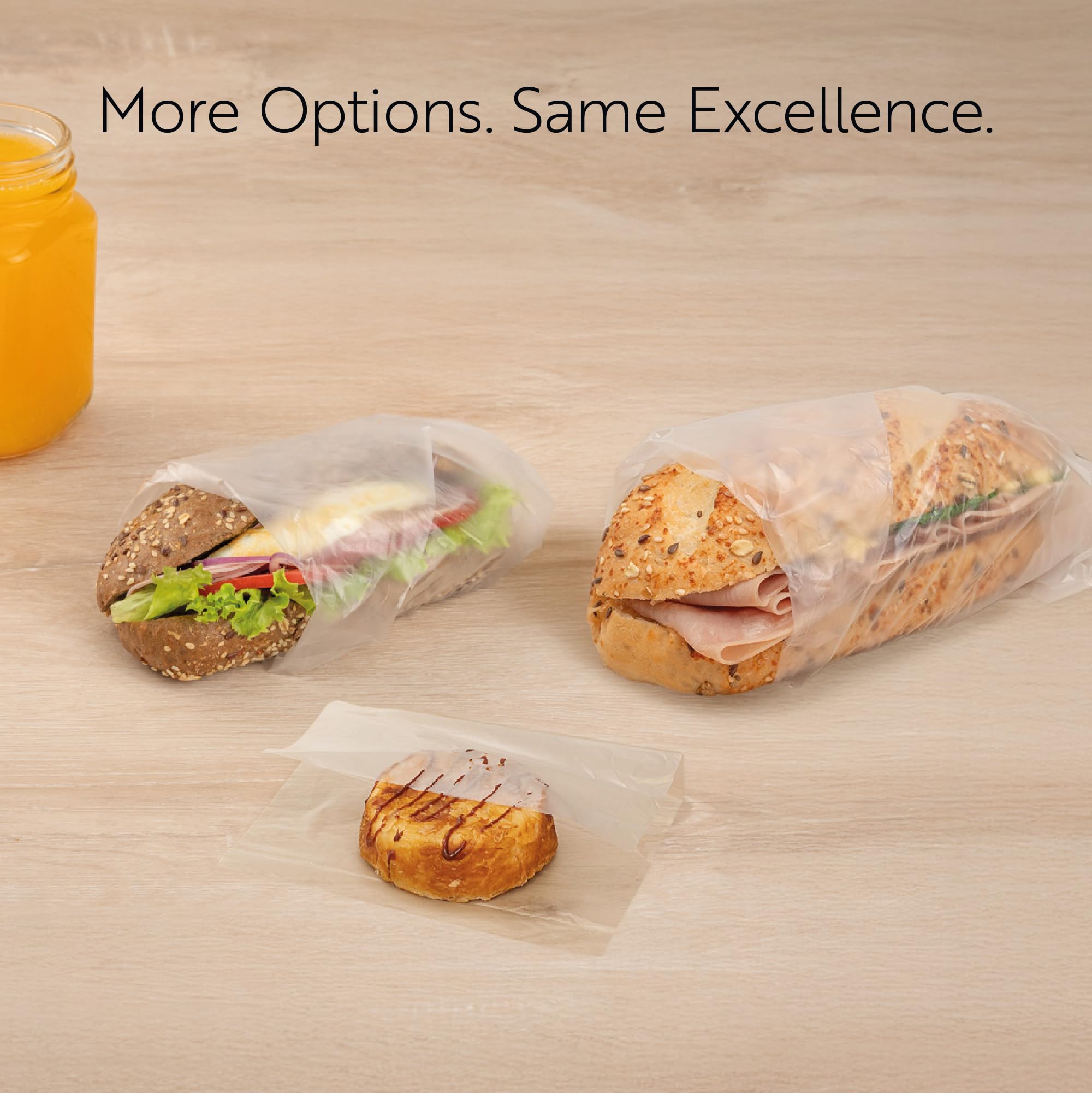 Restaurantware Plastic Food Wraps 1000 Pack of 10.75" x 8" Pre-Cut Clear Sandwich Wraps Disposable Pop-Up Microwavable Freezable Greaseproof Food Covers for Burgers, Snacks, and Take Out