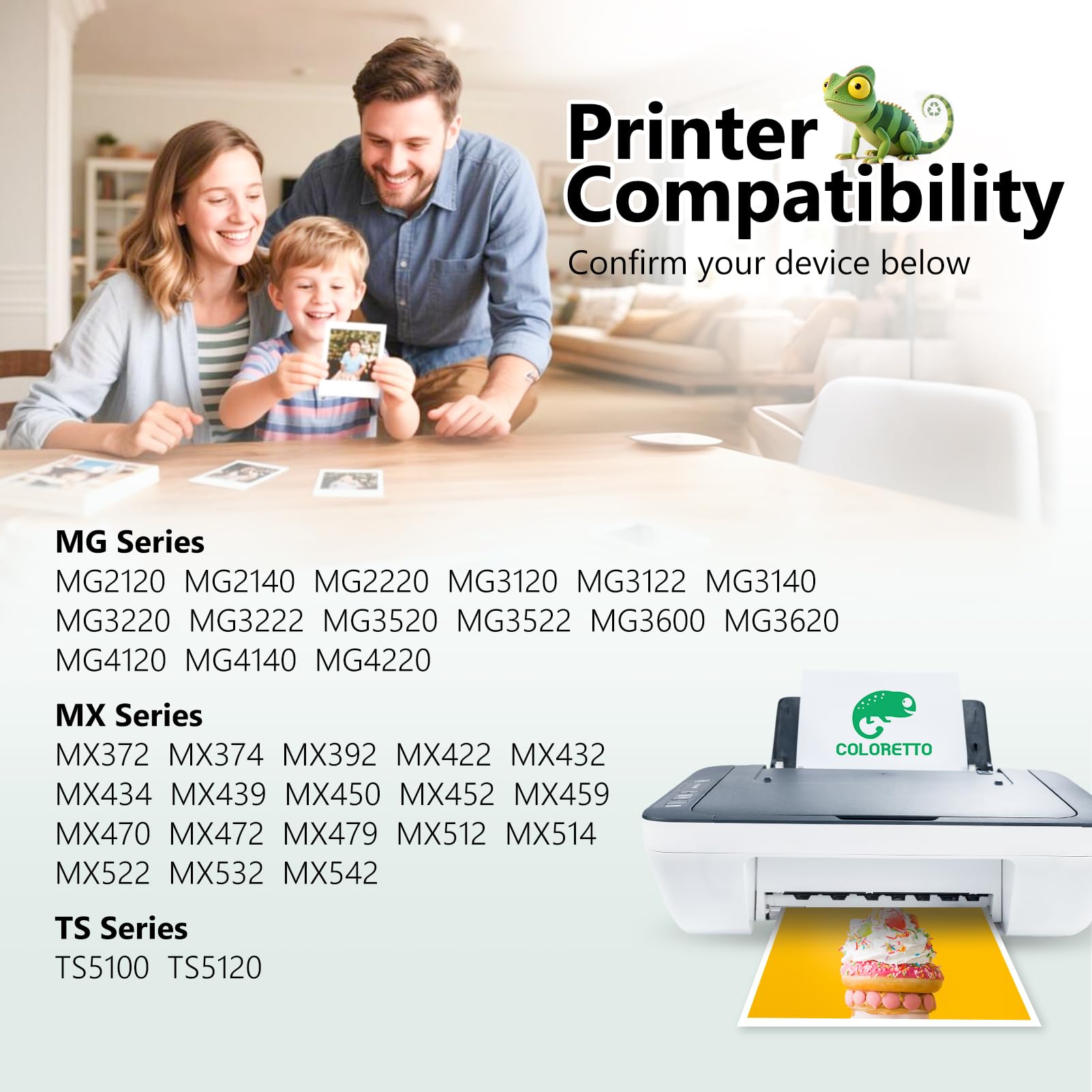 COLORETTO 240XXL Black Ink Cartridge for Canon Pixma MX532 MX472 MX470 MX452 MX432 TS5120 MG3620 MG3600 MG3522 MG3520 MG3220 MG2120 Printer Remanufactured High-Yield PG-240 XXL pg240xxl Noir 1-Pack