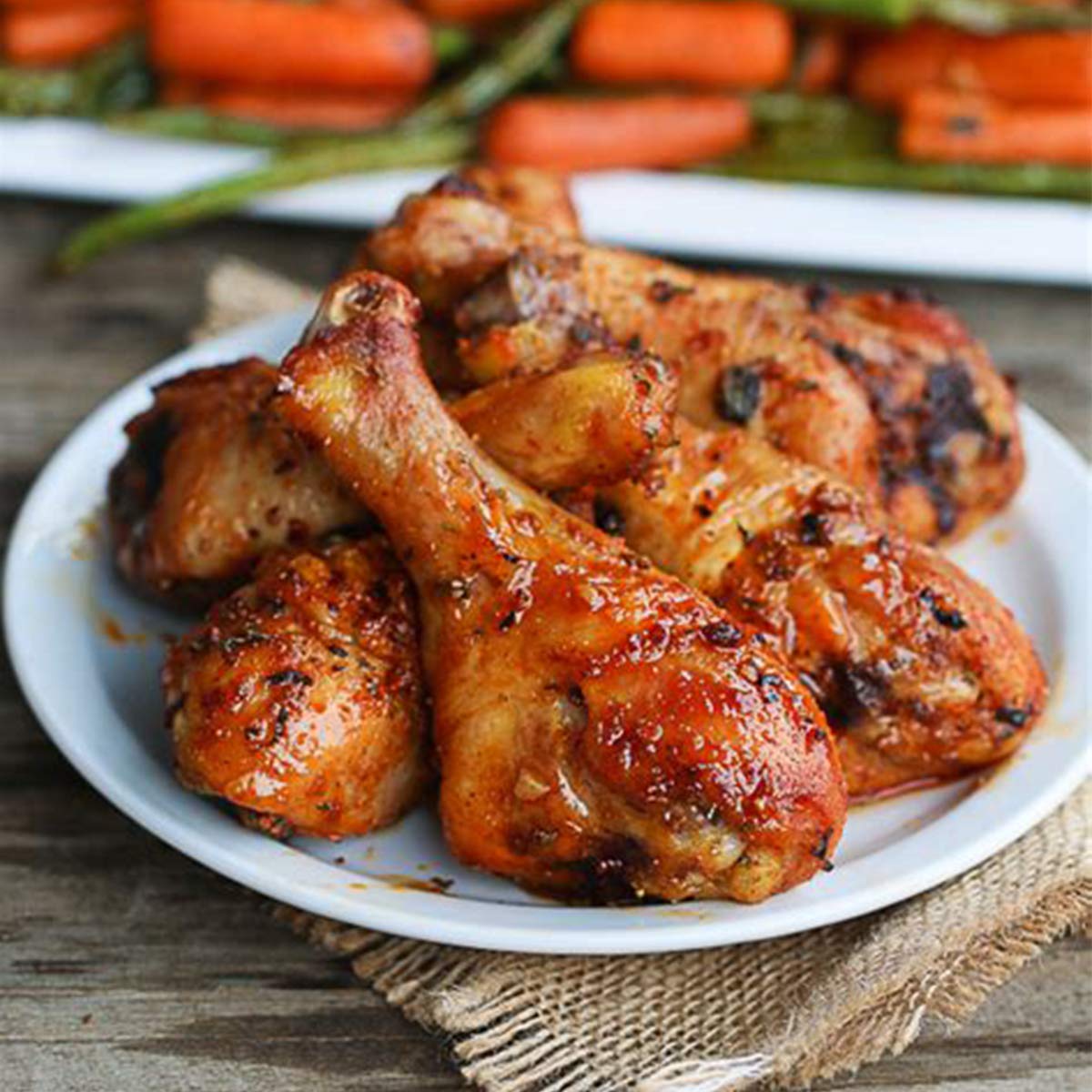 Onlyfire Stainless Steel Chicken Wing Leg Rack with Drip Tray for Smoker Grill,Oven and Charcoal Kettle,Hang Up to 14 Chicken Legs or Wings