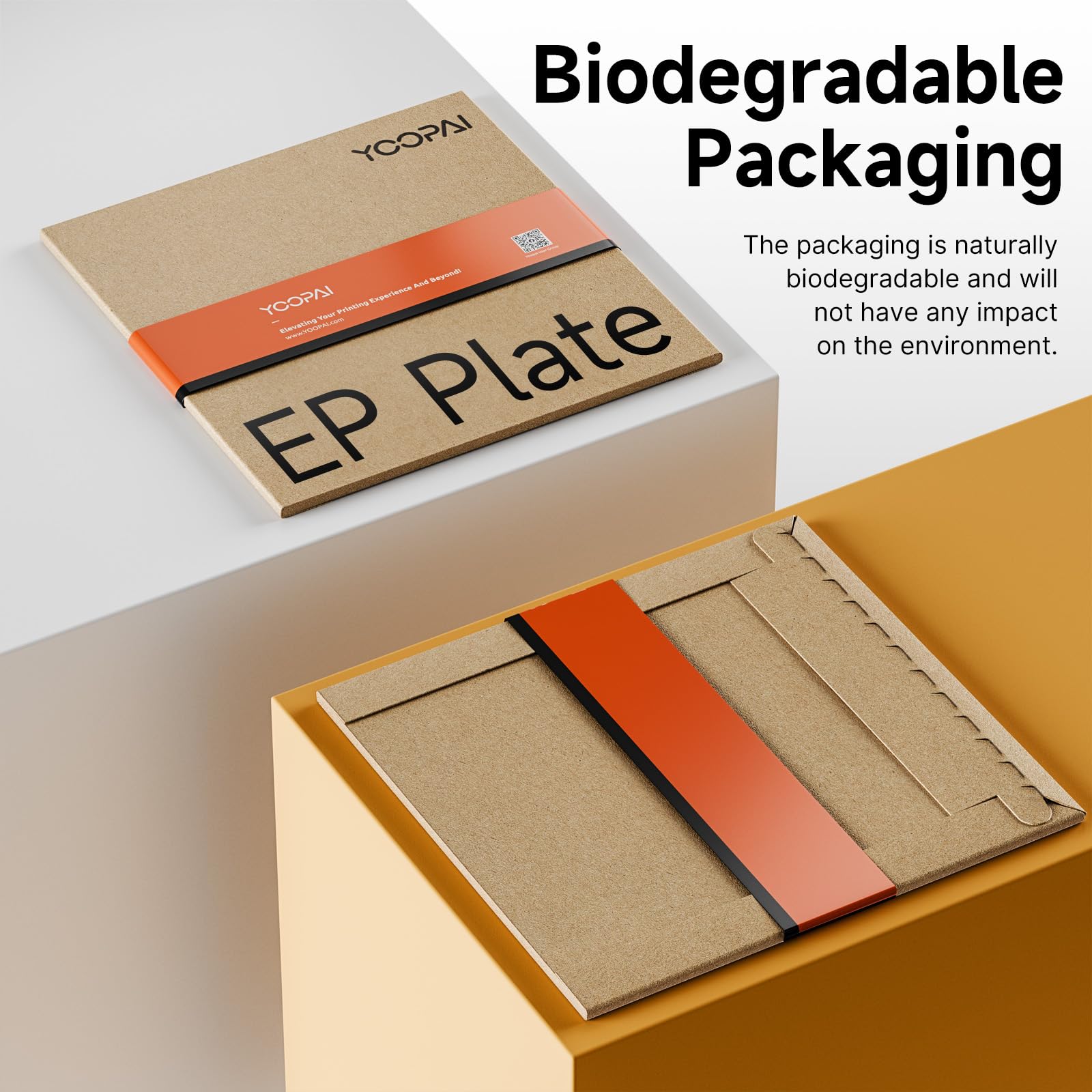 YOOPAI Double-Sided Epoxy Resin Build Plate, 257x257mm 3D Printer Bed for Bambu Build Plate A1 X1 X1C/P1P/P1S 3D Printers (Bambu Build Plate_257)