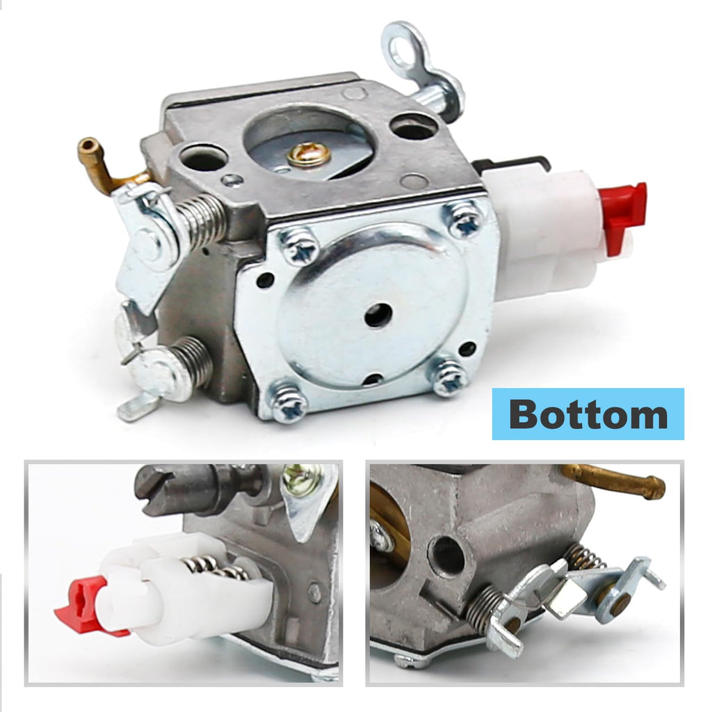 Zreneyfex 503283208 Carburetor Replacement for Husqvarna 340 345 346 350 351 346XP Chainsaw with Air Fuel Filter Line Intake Manifold
