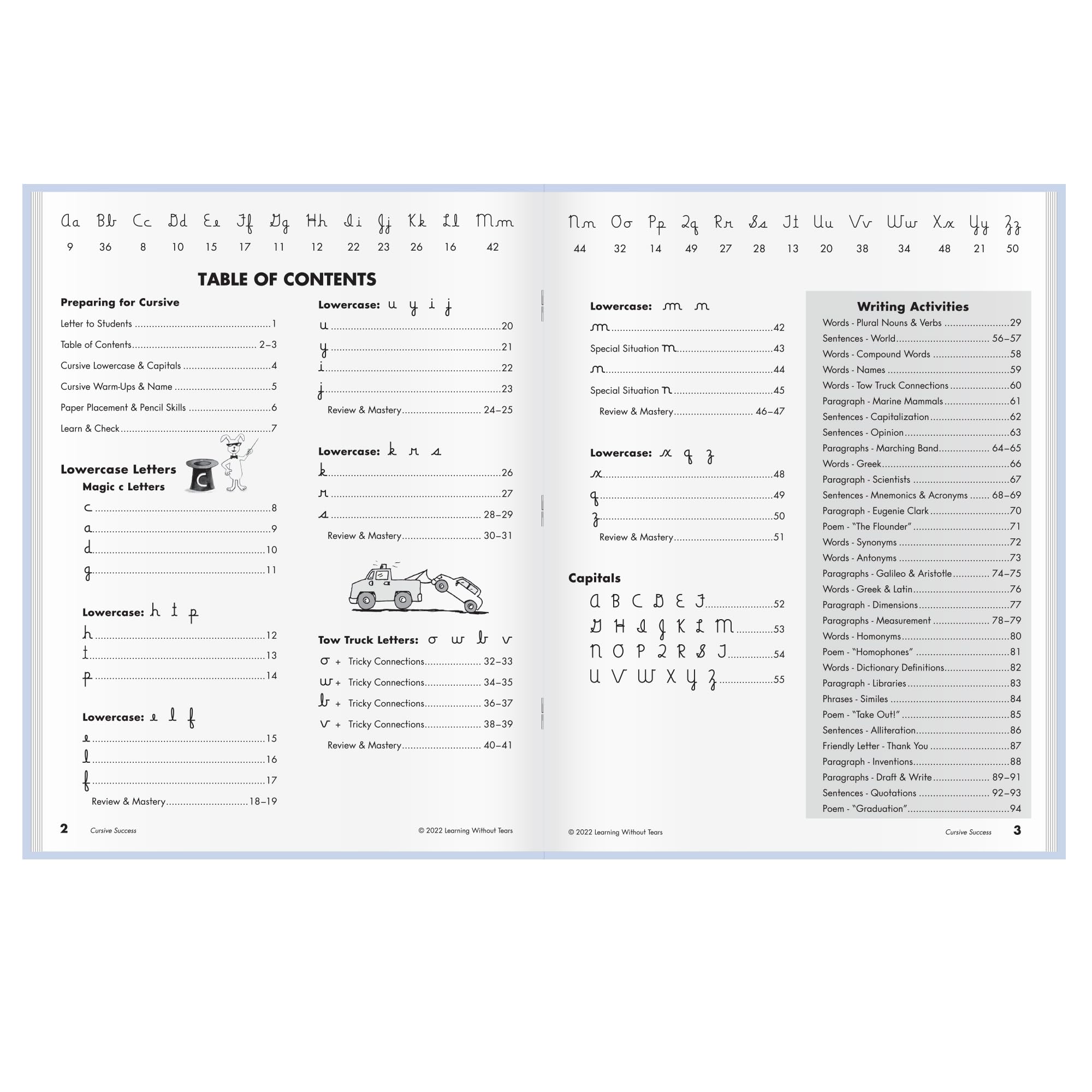Learning Without Tears Cursive Success, Student Workbook, Age 9+, 4th Grade+, Handwriting Practice, Writing Book, School & Home, Language Arts, Tutoring