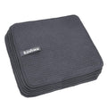 KinHwa Dish Cloths Ultra Absorbent Microfiber Cleaning Cloths Odor Free Waffle Weave Kitchen Dishcloths Rags (Grey, 20cmx 20cm 6pc)