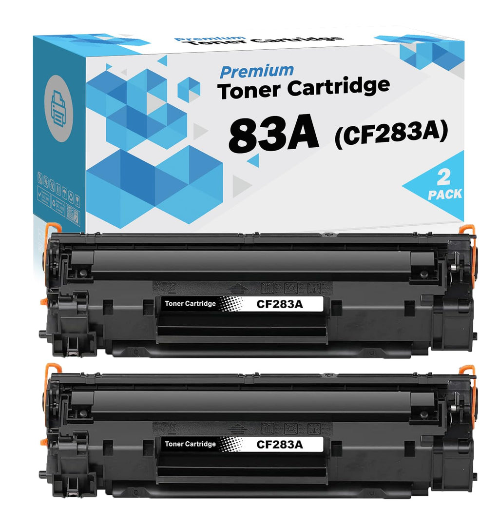 Ultra Toner® 83A CF283A Compatible Replacement for HP 83A CF283A Toner Cartridge Black - LaserJet Pro MFP M125nw M127fn M127fw M225dn M225dw M201dw M201n M125rnw M127fp (2PK)
