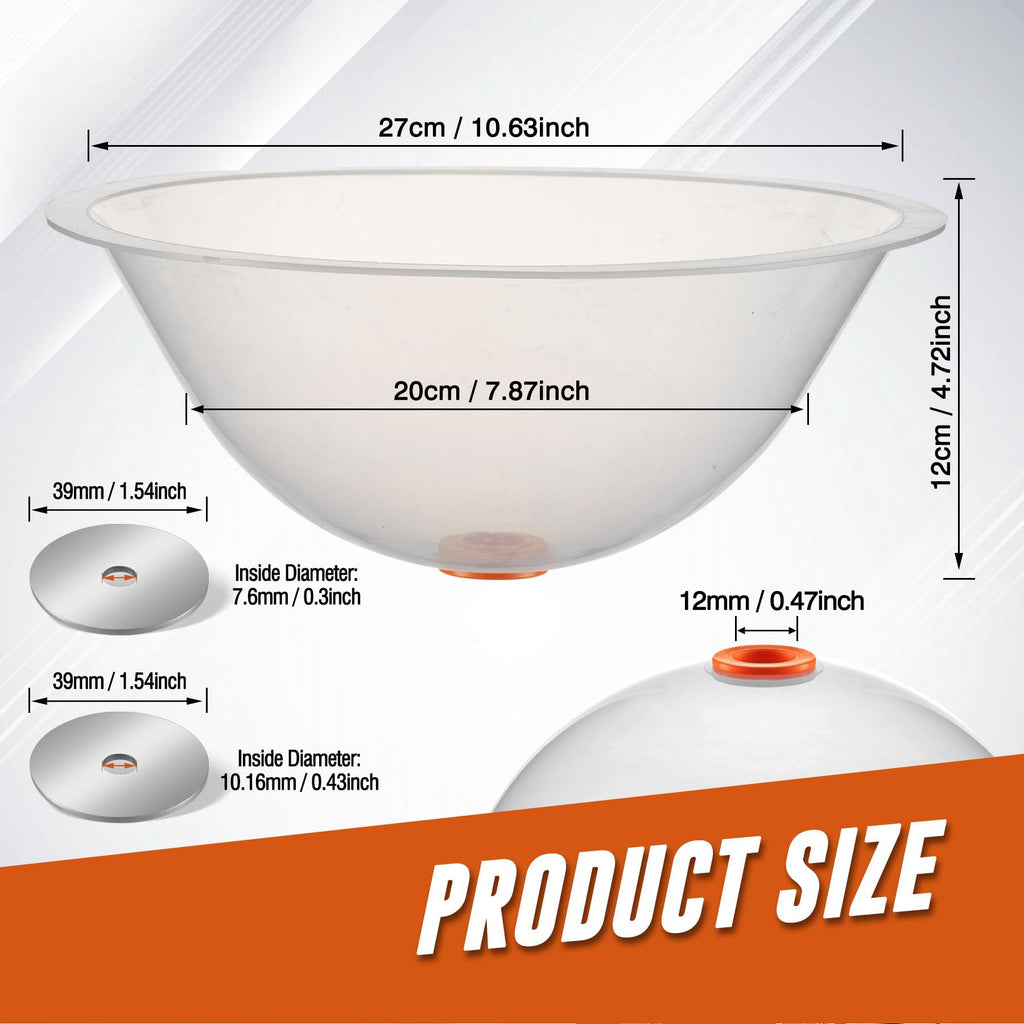 KATA 1 Piece Hole Saw Accessories Silicone, Dust Shield for Cutting Drywall and Ceiling Tile for Recessed Lights and Works with All Hole Saws, KT231208