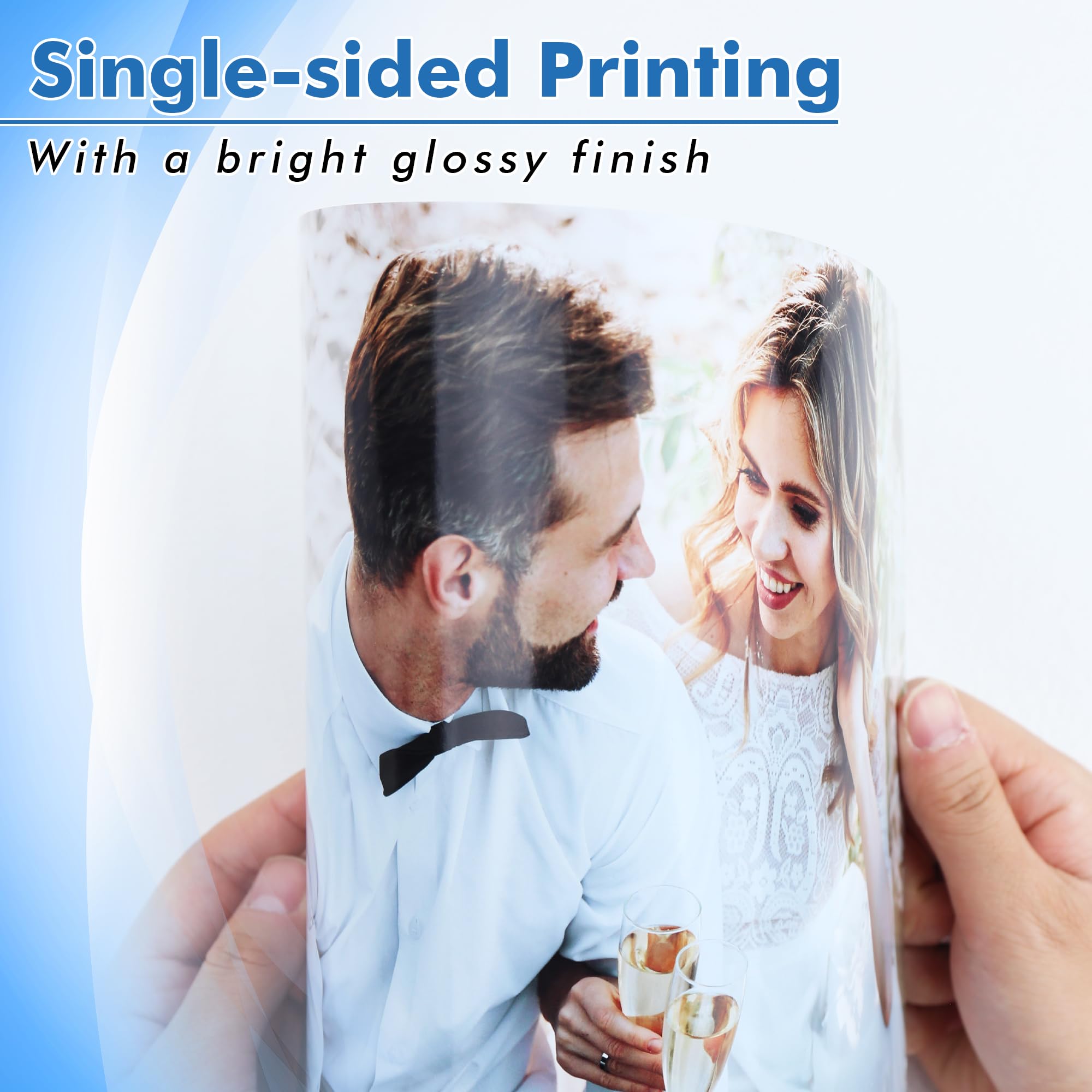 Koala Glossy Inkjet Photo Paper 8X10 Inches 48lb 100 Sheets Professional Glossy Photographic Paper Compatible with Inkjet Printer Use DYE Ink 180GSM