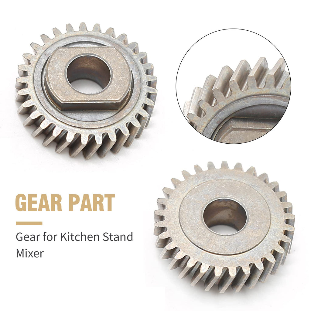9706529 W11086780 Worm Gear Kit Replacement for 5QT&6QT Whirlpool KitchenAid Stand Mixer 9703445 Bearing and 9703680 Circlip