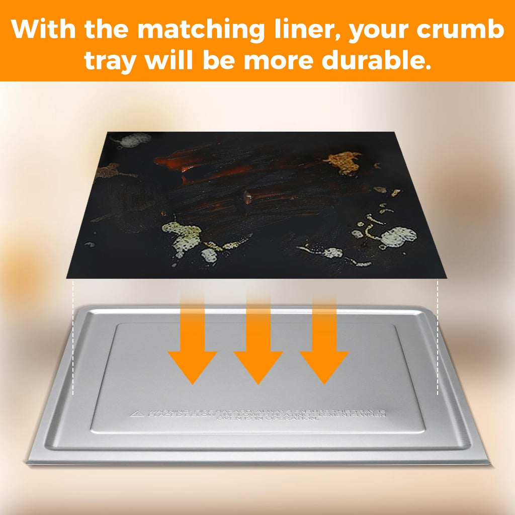 HUOMENDirect 4-Pack 12inch x Oven Liners, Nonstick Sheet Pan, Roast Tray, Baking Dish, Basket Liner for Bottom Ninja SP101 SP301 Foodi Air Fry and most 12-inch / 13-inch Electric Gas (30cm 30cm) SP