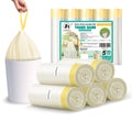 Foyer Nuage 10L 90 Counts Bin Bags with Drawstring, 45 x 50 cm Thick Plastic Bin Liners for Bedroom Kitchen Office