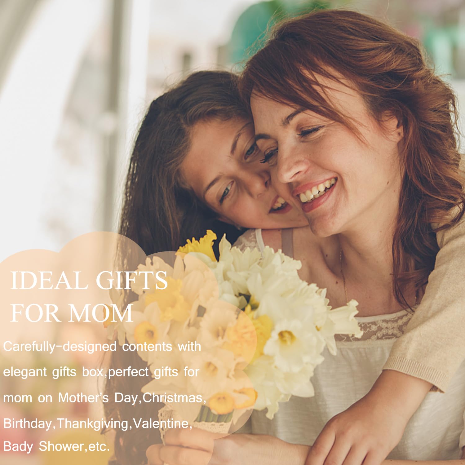 Best Mom Christmas Gifts Mothers Day Gifts for Mom from Daughter Son Kids,Gift Basket for Bonus Mom Women Birthday Gifts for Mother-in-Law Thanksgiving Presents, New Mom Gifts