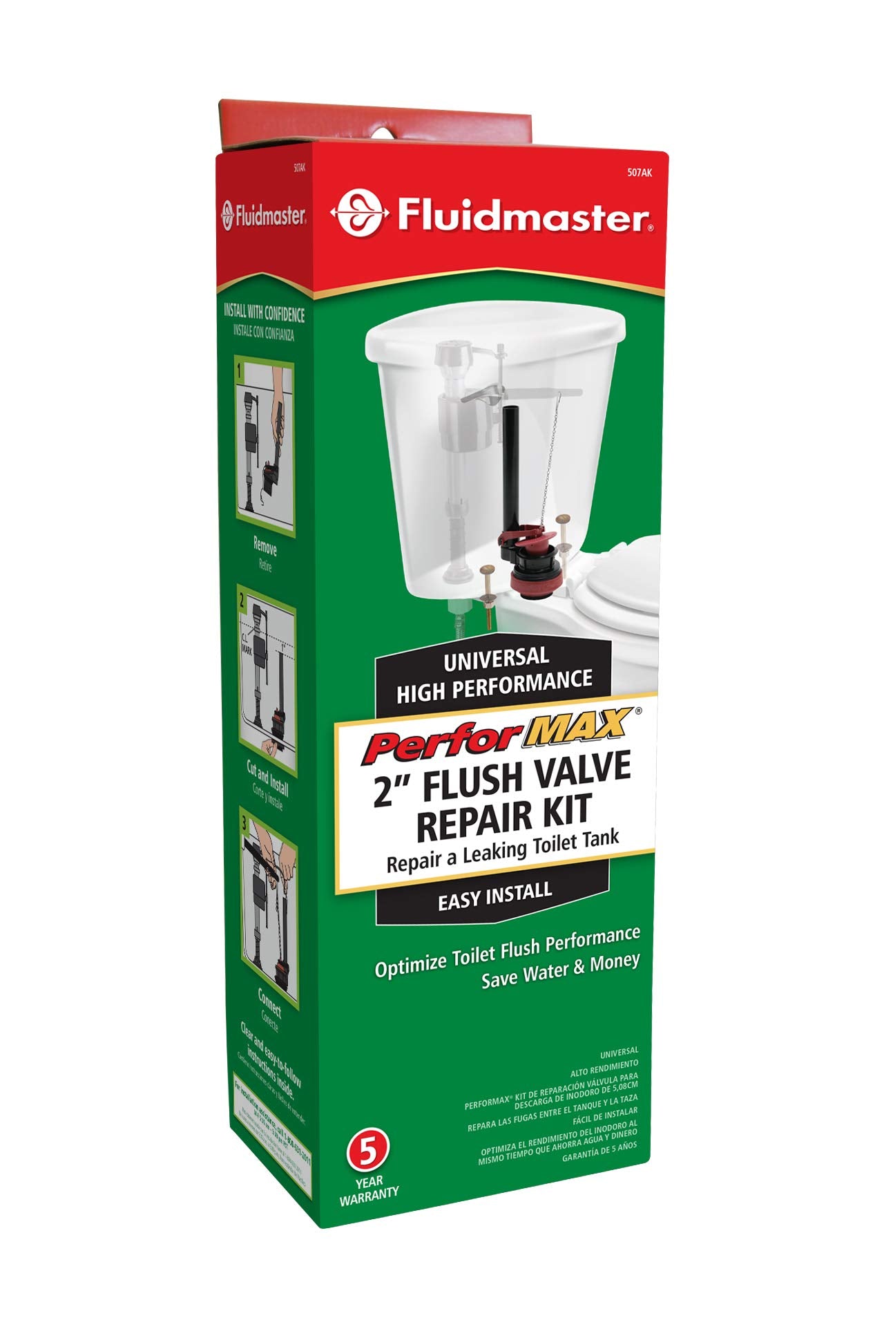 Fluidmaster 507AKP7 Flush Valve Kit
