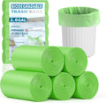 LRCXL 150 Count Compost Bags 10L, 2.6 Gallon Small Compostable Bags Green Trash Bags Waste Kitchen Biodegradable Garbage Bags for Food Scraps, Organic Compost Bin Bags