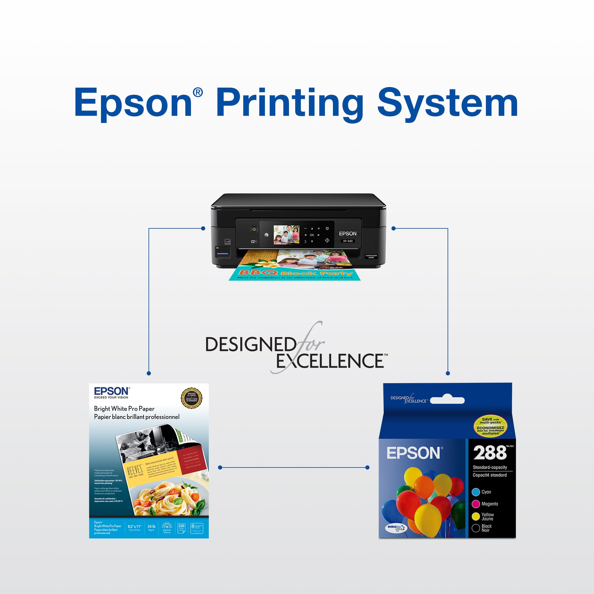 Epson 288 DURABrite Ultra Standard Capacity Cartridge Ink, Magenta (T288320)