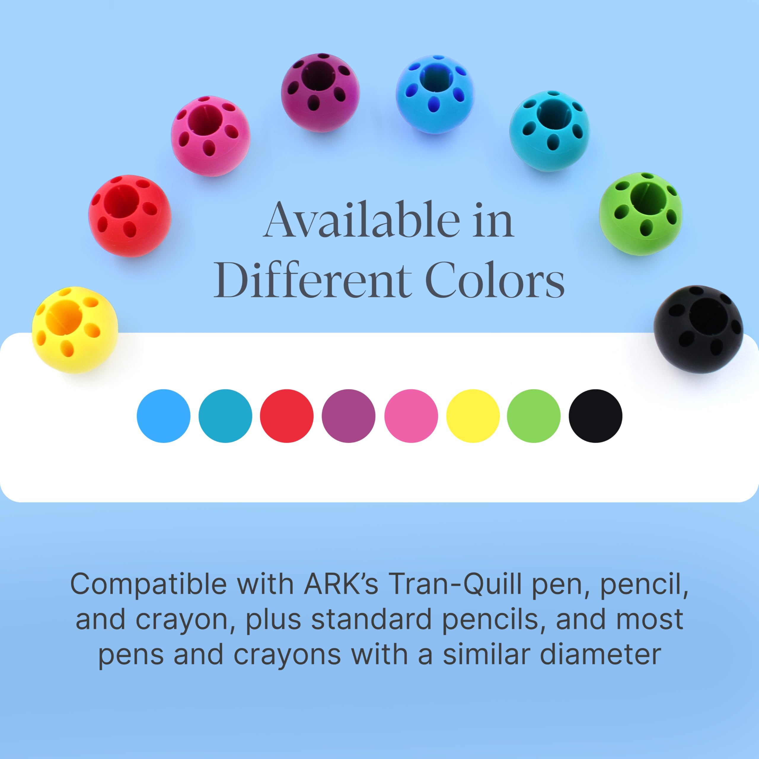 ARK's Butter Pencil Grip - Designed by an Occupational Therapist to Promote an Open Web Space