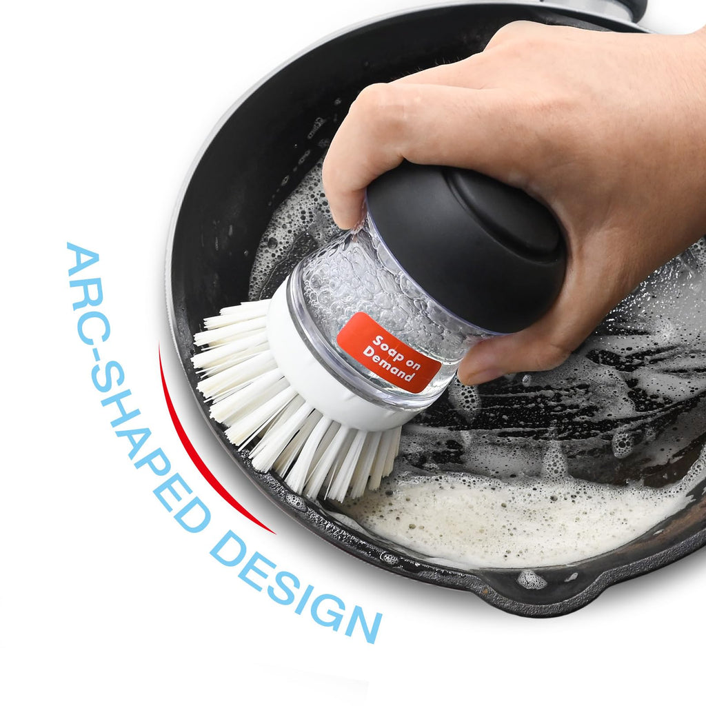 Palm Brush Refills for OXO Soap Dispensing Palm Brush, 8 Pack Palm Brush Replacement Head