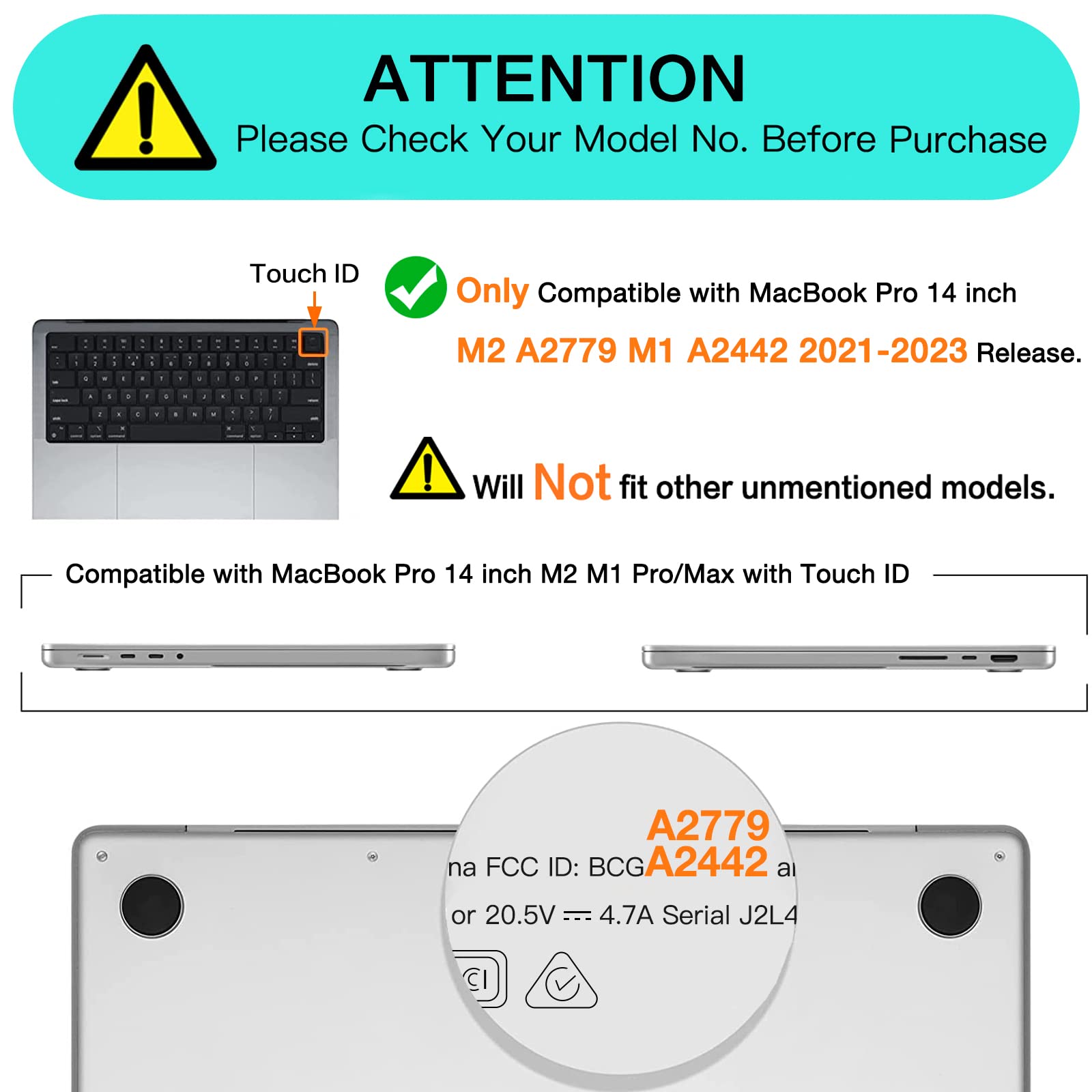 MOSISO Compatible with MacBook Pro 14 inch Case 2025 2024-2021 M4 M3 M2 M1 A3112 A3185 A3401 A2918 A2992 A2779 A2442, Plastic Peony Hard Shell Case&Keyboard Cover&Screen Protector, Black